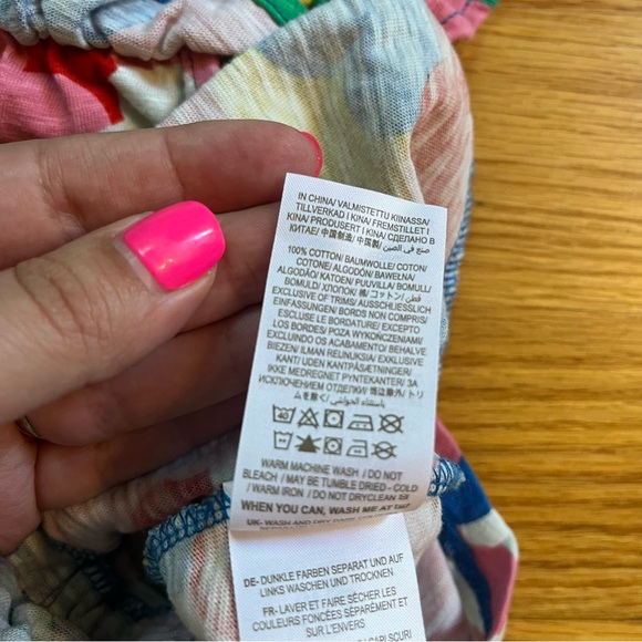 Boden girls multicolored cloud romper size 7-8 - Picture 5 of 5